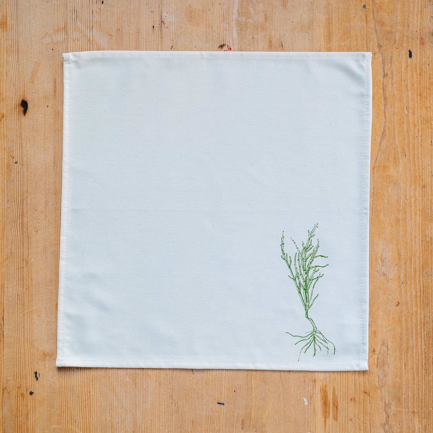 Lemon napkin gift set by Lottie Day – handmade cotton napkins with screen-printed yellow lemon design, made in Norfolk