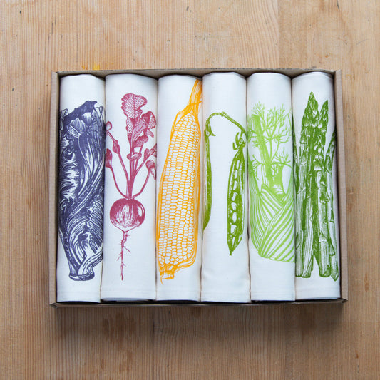 Say Hello to the Harvest Vegetable Napkins
