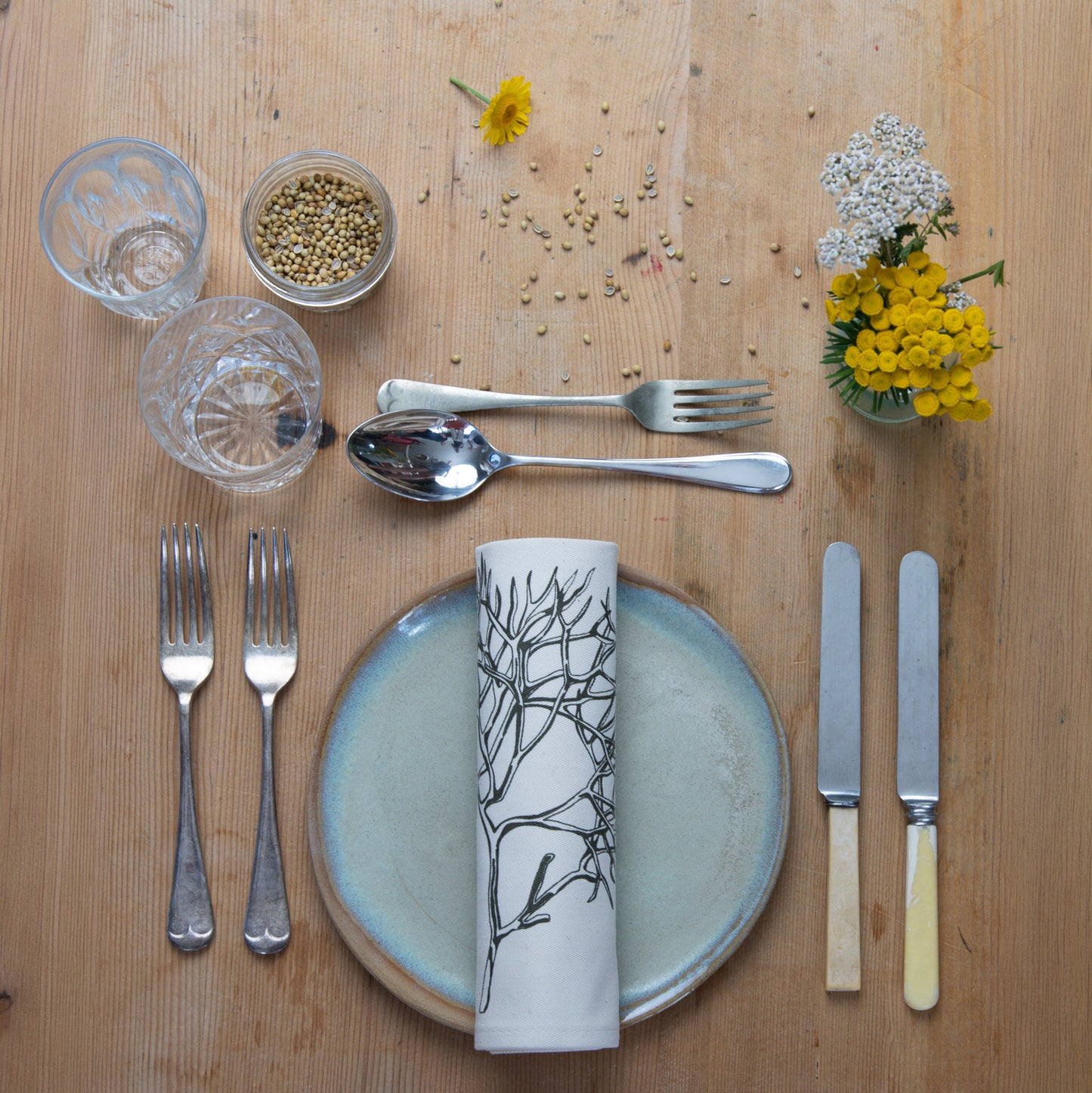 Seaweed Napkin Gift Set