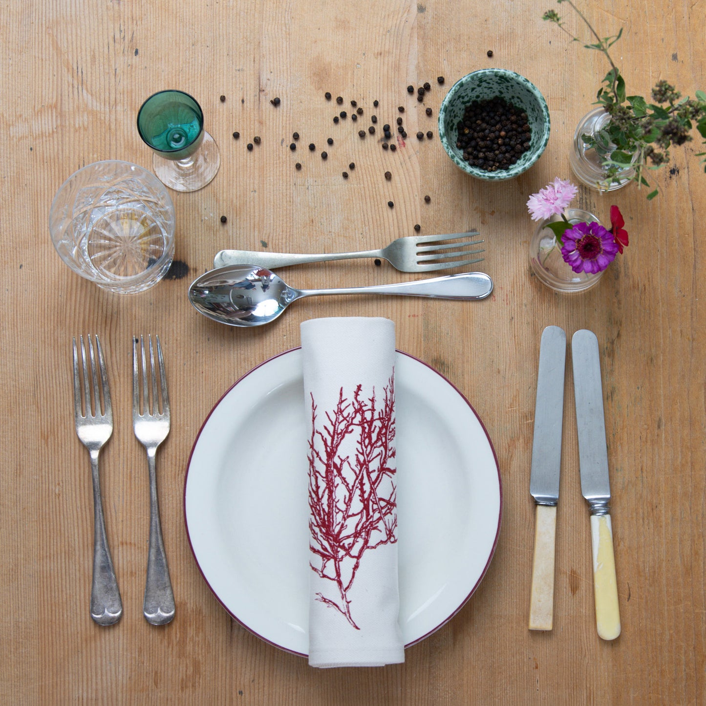 Seaweed Napkin Gift Set