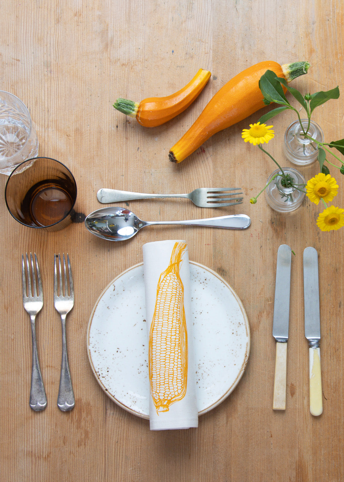 Harvest Vegetable Napkin Gift Set