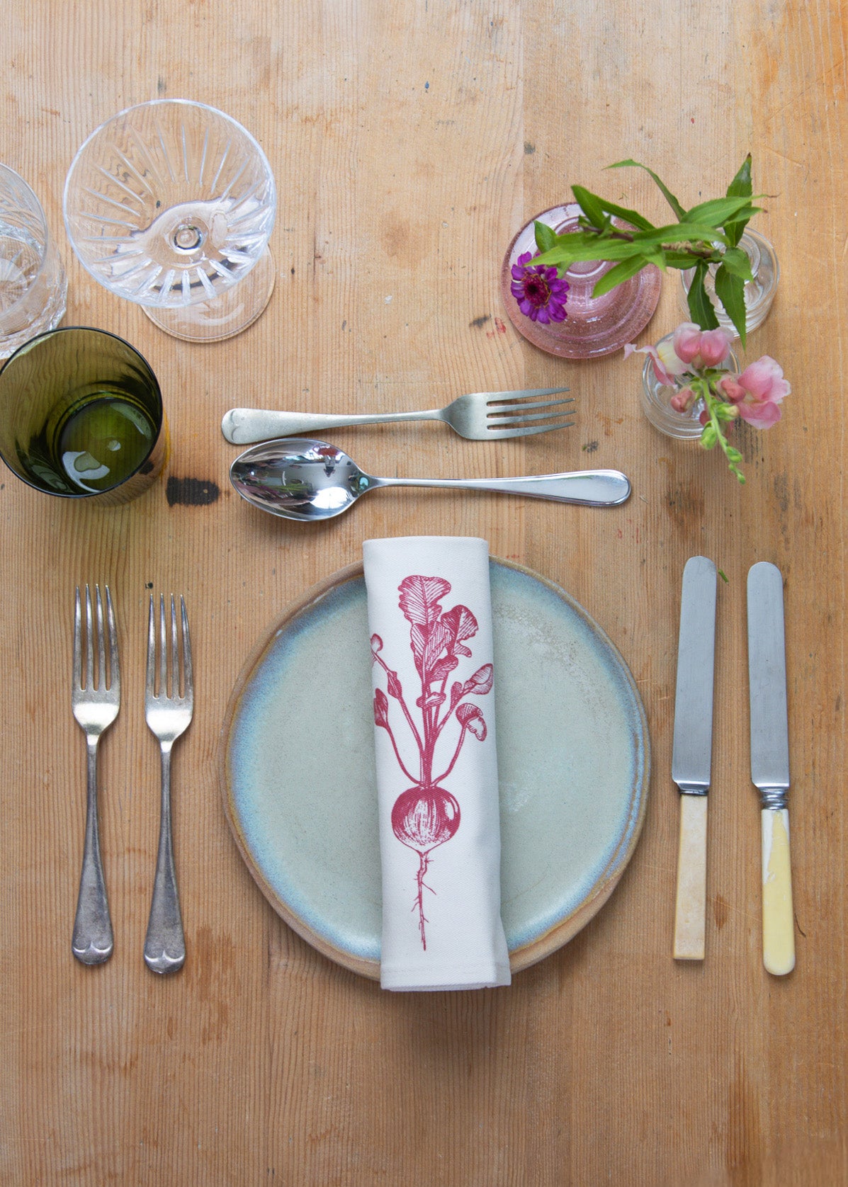 Harvest Vegetable Napkin Gift Set