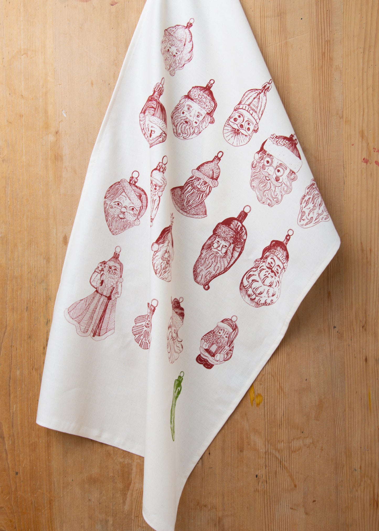 Father Christmas Tea Towel