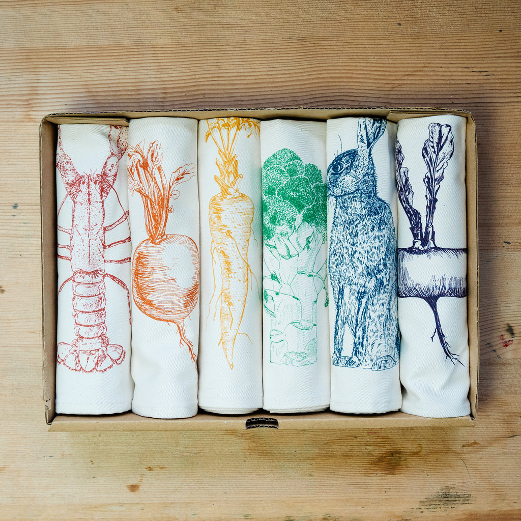 Rainbow Napkin Gift Set