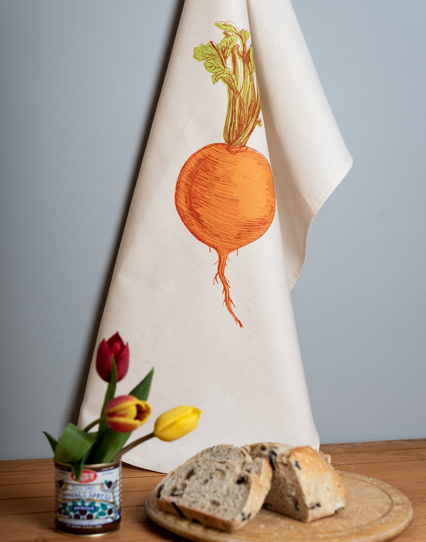 orange turnip vegetable framed wall art print